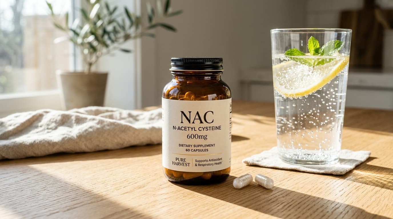 NAC 엔아세틸시스테인 여드름 피지 조절과 글루타치온 전구체 섭취 가이드